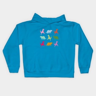 Colorful Donosaurs Kids Hoodie